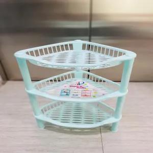 Blue 3 plastic shelving plastic hamper plastic shelf plastic