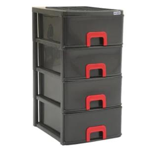 Daxer 4 Drawer Plastic Cupboard