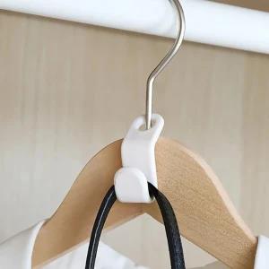 Mini Clothes Hanger for Closet Connector Hooks
