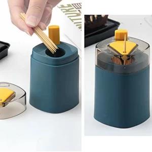 Portable Automatic Push Type Toothpick Holder
