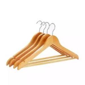 Wooden Clothes Hangers - 3 pcs