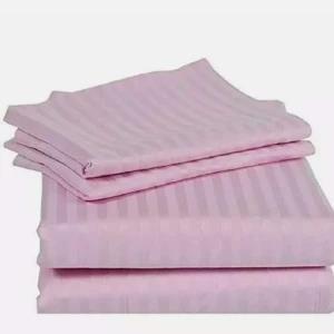 Egyptian Cotton Striped Bedsheet King Size (90 X 100)