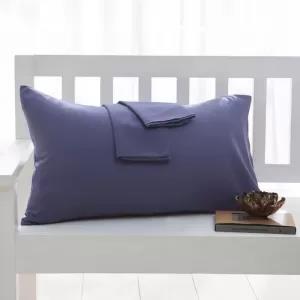 Extra Soft Grey Color 2Pcs Pillow Case Authentic Heavy Quali