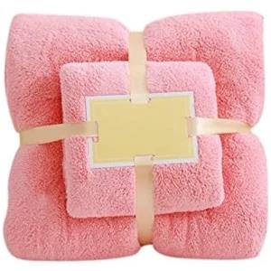 Microfiber Towels Sup Soft Bath Towel & Hand Towel Set,