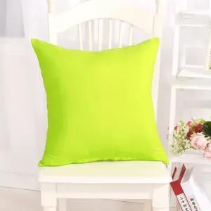 Generic Pillow Case Solid Color 45x45cm Light Green