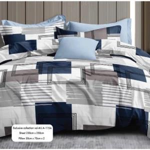 Mia Bedsheets / Bedsheet With 2 Pillow Covers (90 x 100)