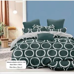 Mia Bedsheets / Bedsheet With 2 Pillow Covers (90 x 100)