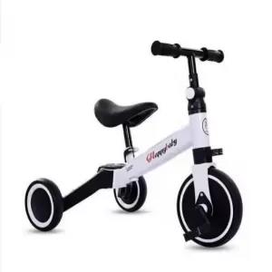 3 In 1 Baby Ride On & Toddlers Glide & Foldable Tricycle. (SLC112)-Red
