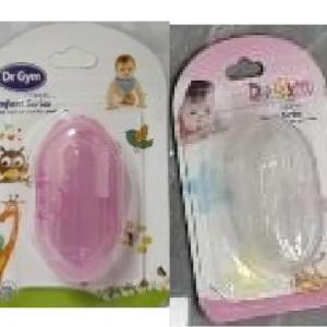 3 Pcs Sa Soft Silicone Baby Finger Toothbrush With Cover