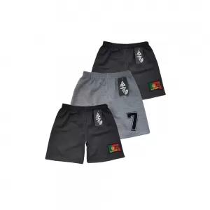 10-12years Kids Boy Short Pure Cotton Pants - Grey