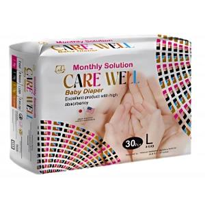 Carewell Baby Diaper Large (5-10Kg) 30Pcs