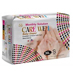 Carewell Baby Diaper Small (3-6kg) 30Pcs