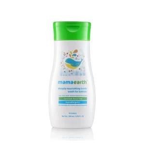 Mamaearth Deeply Nourishing Baby Wash Tear-Free 200ml