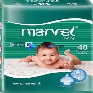 Marvel_Baby Diapers - Medium 48 Pcs