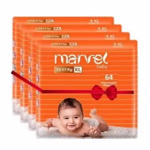 Marvel_Baby Diapers - X-LARGE 96 Pcs