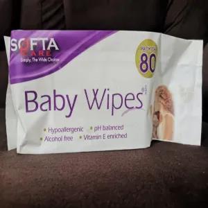 SOFTA CARE BABY WET WIPES 80s PACK