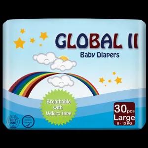 S Size (4-8kg),Jumbo Global II Baby Diapers