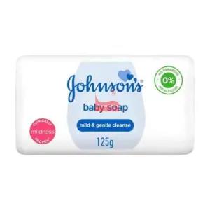 White Johnson Baby Soap Mild & Gentle Cleanse 125g