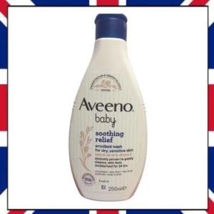 AVEENO Baby Soothing Relief Emollient Wash 250 ml italy