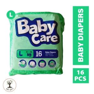 Baby Care Baby Diapers - 16pcs - L