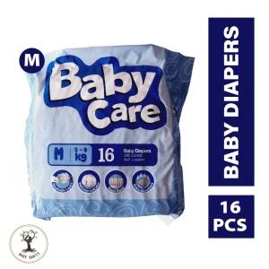 Baby Care Baby Diapers - 16pcs - M