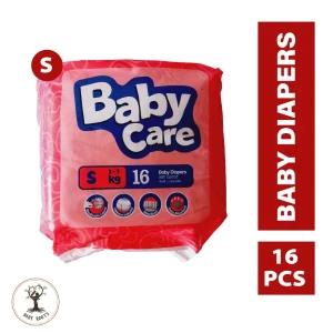 Baby Care Baby Diapers - 16pcs - S