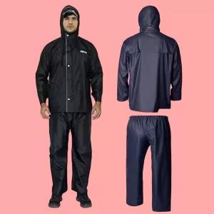 One size Free Size 1 Set Raincoat Rain Pants Kit