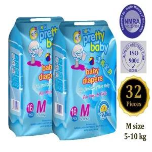 Pretty Baby Diapers Medium 5-10kg Economy