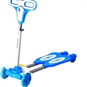 4 Wheel Double Board Self Propelled Kids Foot Scooter