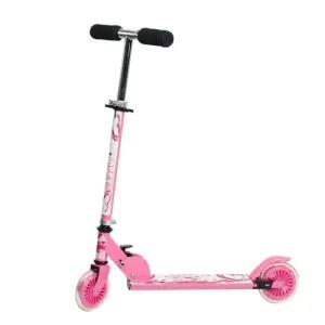 Pink Kids 3 Wheel Foldable Scooter (756)