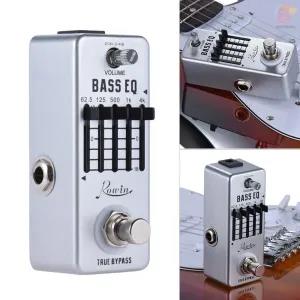Silver Rowin 5 Band Bass Guitar EQ Pedal 5 Band Equalizer Pe