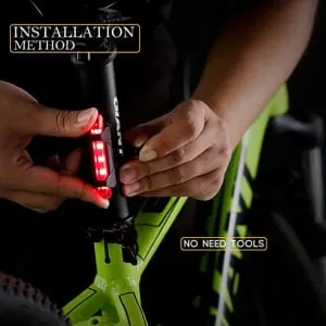 Bike Bicycle light Rechargeable LED Taillight USB Rear