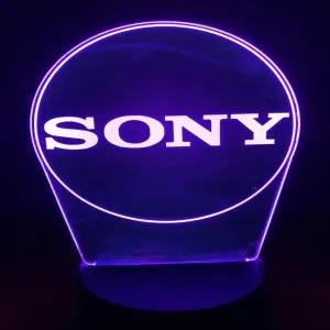 Multicolor Kids 3D Illusion Sony 7 Colours Change Night Light Touch Table Desk Lamp