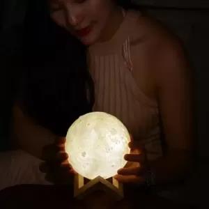 UR Moon Lamp Light Night Cool Mist Purifier Touch Control