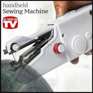 Electric Handheld Sewing Machine Mini Portable Cordless