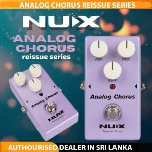 Purple NUX Analog Chorus Reissue Series Pedal with Pure Anal