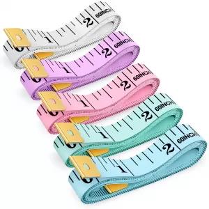 Sewing Machine Sewing Butterfly Measuring Tape 5 Feet (60 Inches)-Pack of 2