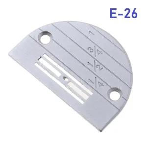 Juki Brother Sewing Machine Needle Plate E26 Silver