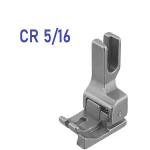 Silver Industrial Sewing Machine Presser Foot Edge Guide RIGHT Side CR 5/16