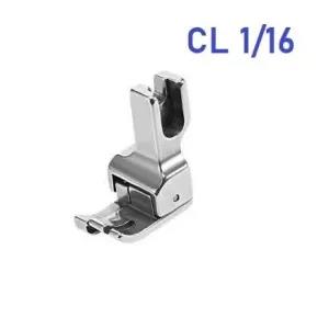 Silver Sewing Machine Presser Foot CL 1/16