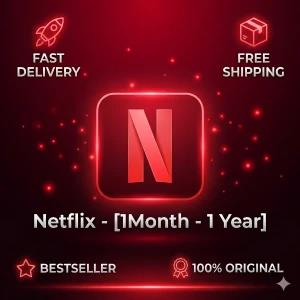Netflix 1 Month 4k UHD Shared Profile