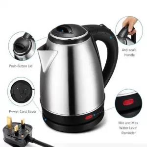 Tecno 1.8L Power Saving Stainless Steel Electric Kettle