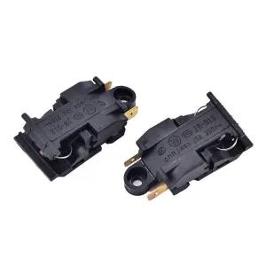 Generic XE-3 JB-01E 13A Electric Kettle Switch Black (Pack of 2)