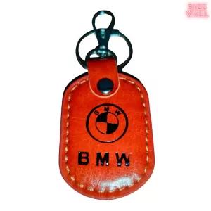 BMW Motorcycle Car Keychain Creative Keyring Key Chain Ring Brown Design Gift