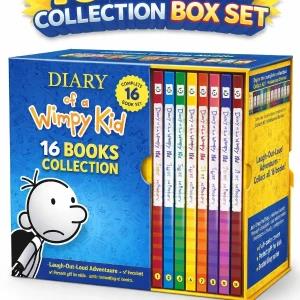 Diary of a Wimpy Kid 16 Books Collection Box Set