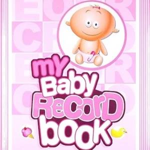 My Baby Record Book GIRL PINK