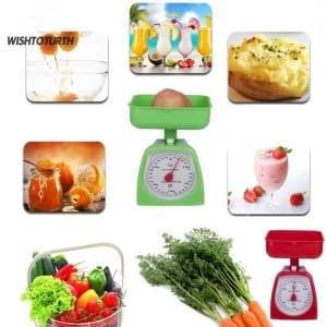 Dial Type Mechanical Kitchen Scale 5kg 5g accuracy