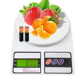 Digital LCD Electronic Kitchen Scale with Free Battery