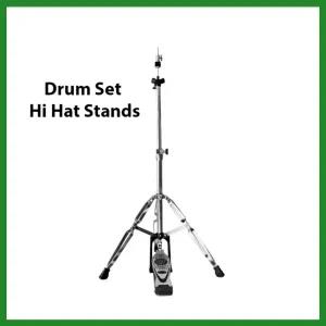 Generic Double Braced Hi Hat Stand - Nickel Finish