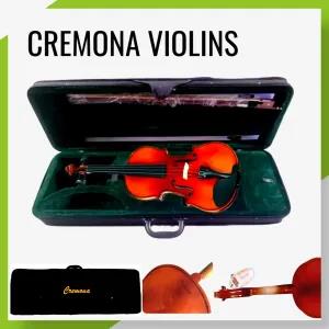 Natural CREMONA 4/4 Full Size High Quality Violins (SV-SERIE